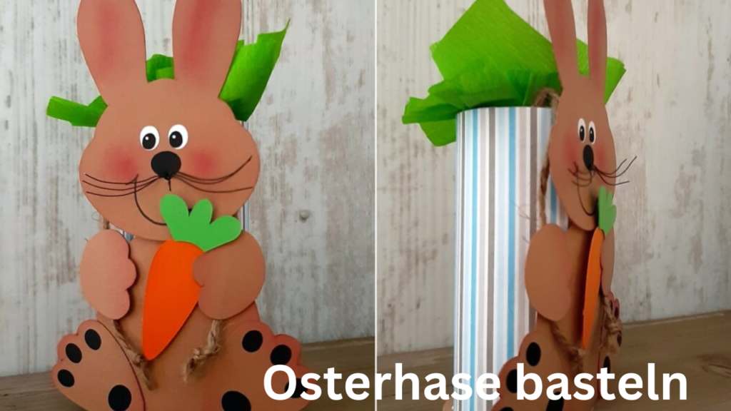 Osterhase basteln